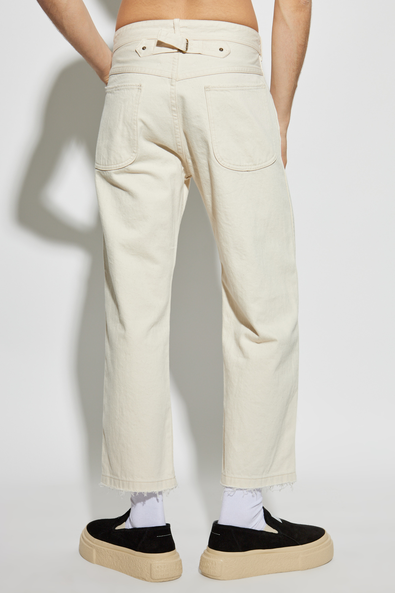 Maison Margiela Jeans with buckle | Men's Clothing | Vitkac